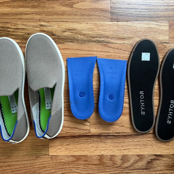 Rothy’s The original slip-on sneakers in Latte women’s size 7 - Picture 11 of 13